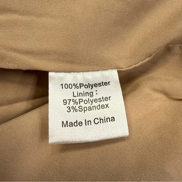 Tuckernuck Jackie Tweed Shift Dress Croissant Tan Preppy Womens Small - Picture 15 of 16